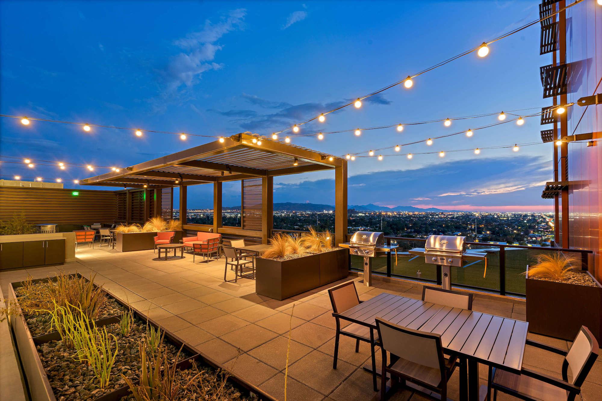 Exterior deck Mirabella at ASU